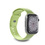 Silicone watchband for Apple Watch 38–40–41 mm, light green