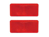 Reflex röd 90x40mm (2-pack) Valeryd