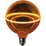 LED E27 Glob 130mm O-LED Horizontal Gold 1800K 170lm 4W(18W)