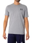 Under ArmourSportstyle Loose T-Shirt - Steel Light Heather/Black