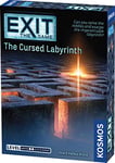 Thames & Kosmos EXIT: The Cursed Labyrinth, Escape Room Card Game, Family Games for Game Night, Board Games for Adults and Kids, For 1 to 4 Players, Age 10+