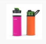 Breville Blend Active Bottle Reversible Sleeve Only- Pink/Orange- VBL180