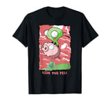 Invader Zim G.I.R Ride The Pig! Hilarious Poster T-Shirt