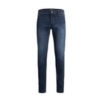 Jean coupe slim Jack and Jones Iglenn bleu indigo délavé