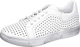 Manitu Lacets pour Femme Basket, Blanc, 36 EU