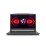 Ordinateur portable MSI Thin 15 B12UC-1234XFR : Intel Core i5 12450H - 16GB DDR5 - SSD 512GB - Nvidia RTX3050 4GB - 15,6FHD 144Hz - Free DOS - Gris