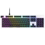 NZXT Function Clavier mécanique Gamer pour PC - Éclairant - Switches RGB linéaires - Switches compatibles MX - Switches remplaçables à Chaud - Clavier Gamer Mecanique | DE (QWERTZ) Blanc