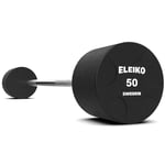 Eleiko Vulcano Fixed Weight Bar Set, Fast skivstång