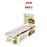 LA BARRE FIT EAFIT | Chocolat/Amande Vegan| 33% de proteine - 98 Kcal par barre protéinée - Riche en protéines - Faible en sucres - Riche en fibres |Musculation,fitness,sport | Présentoir de 32 barres