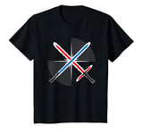 Youth Star Wars The Rise Of Skywalker Crossed Lightsabers T-Shirt