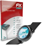 atFoliX 3x Protective Film for Samsung Galaxy Watch Active 2 40mm clear&flexible