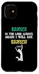 iPhone 11 Empowering Christian Rejoice Bible Verse New Testament Gift Case