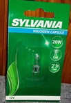 Ampoule SYLVANIA Halogène Dimmable Capsules G4 12V 2000H Puissance 20W