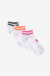 Under Armour - Ankelstrumpor UA Essential Low Cut 3-pack - Vit