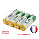 LOT DE 4 AA LR06 RECHARGEABLE PILE BATTERIE ACCU 1.2V 3000mAh NI-MH NIMH LR6