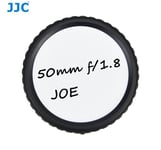 JJC RL-FX Writable Rear Lens Cap For Fujifilm X mount lenses Camera accessory