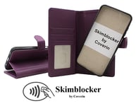 Skimblocker Samsung Galaxy S20 FE 5G Magnet Plånboksfodral (Lila)