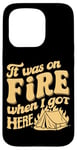 Coque pour iPhone 15 Pro It Was On Fire When I Got Here ||||-