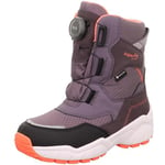 Superfit Culusuk 2.0 Warm Lined Gore-Tex Snow Boot, Purple Orange 8510, 6 UK