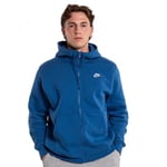 Nike Sweat-Shirt C / à Capuche Sw Club Toison, Homme - 407 ( Marine Bleu/Blanc )