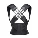 Posture Corrector Rygg Axel Hälsa Stöd Kropp Bälte Bälte Ländrygg Justerbar（XL）