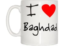 I Love Heart Baghdad Mug