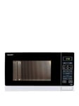 Sharp R372Wm 25 Litre 900W Solo Microwave - White