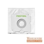 Festool 500438 SELFCLEAN Filter Bag SC FIS-CT SYS/5 - 5 Pack - CT SYS, CTC SYS