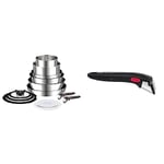 Tefal Ingenio Black Handle, Stackable, Removable, 100 Percent Safe, 10 Year  Guarantee, L9863342