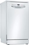 Bosch SPS2IKW04E - Série 2 - Lave-vaisselle pose-libre - 45cm - Home Connect - 9 couverts - Moteur EcoSilence - Blanc