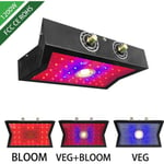 Lampe de Croissance LED Horticole 1200W - Spectre Complet - VEG & BLOOM - Marque GOBRO