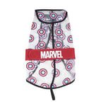 Cerdá - ForFanPets | Imperméable pour Chien Captain America - Licence Officielle Marvel