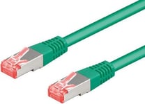 Goobay 95580, 1,5 M, Cat6, S/Ftp (S-Stp), Rj-45, Rj-45, Grön