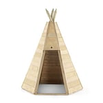 Plum Childrens Outdoor Wooden Teepee Playhouse Den Hideaway for active and imaginative play for kids 3 years plus