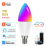 Ampoule LED intelligente E14,lampe intelligente,lampe LED,Alexa,Amazon Home,Yandex,Alice,SmartThings,Wifi,RGBCW,5 W,7 W,9W - Type 9W-1pcs