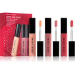 Bobbi Brown Holiday Swipe-and-Shine Crushed Oil-Infused Gloss Trio hydrating lip gloss set