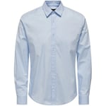 Chemise Only & Sons   ONSANDY SLIM EASY IRON POPLIN SHIRT NOOS