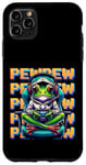 iPhone 11 Pro Max Cute Gaming Frog Pew Video Game Graphic Men Boys Kids Women Case