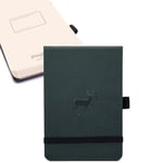 Dingbats* Wildlife A6 Reporter Green Deer Notebook - Lined