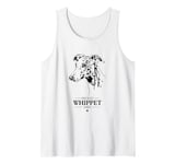 Proud Whippet dad dog Whippet Hound dog Tank Top