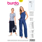 Burda 6516 - Jumpsuit/sett EUR: 34-46, US: 8-20