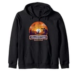 Yellowstone National Park since 1872 Wildlife Photography Zip Hoodie