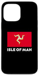 Coque pour iPhone 13 Pro Max Isle Of Man Flag