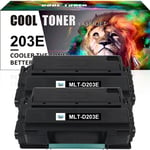 2x Toner For Samsung MLT-D203E ProXpress SL-M3820ND M3870FD SL-M4020ND M4070FR