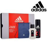 Parfum pour Homme adidas Team Force EDT 50ml+ Déodorant 150ml Sac Gym Grande