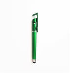 Stylet Stylo Support pour ALCATEL POP 4 PLUS Smartphone 3 en 1 Bille Tablette Ecrire Universel (VERT)