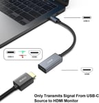 USB C HDMI -sovittimella 4K, Benfei Thunderbolt 3 - HDMI: n kanssa MacBook Pro 2019/2017, MacBook Air/iPad Pro 2019, Samsung Galaxy S10/S9 [Nylon Braided & Aluminium -seos]