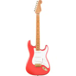 Fender Limited Edition Vintera II '50s Stratocaster Roasted MN Fiesta Red Electric Guitar with Deluxe Gig Bag