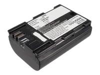 Coreparts - Batteri - Li-Ion - 1800 Mah - 13.3 Wh - Svart - For Canon Lc-E6, Lc-E6e, Xc10, Xc15  Eos 5D, 5Ds, 60, 6D, 70, 7D, 80, 90, R, R5, R6, R7, Ra