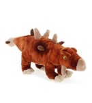 Keel Toys KEELECO - Peluche 100% recyclée - Jouet écologique pour Enfant - Peluche Dinosaure Ankylosaure 38cm - SE2272